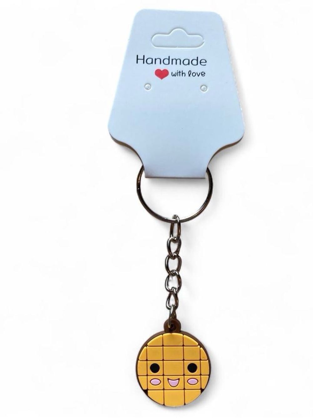 Waffle Keychain